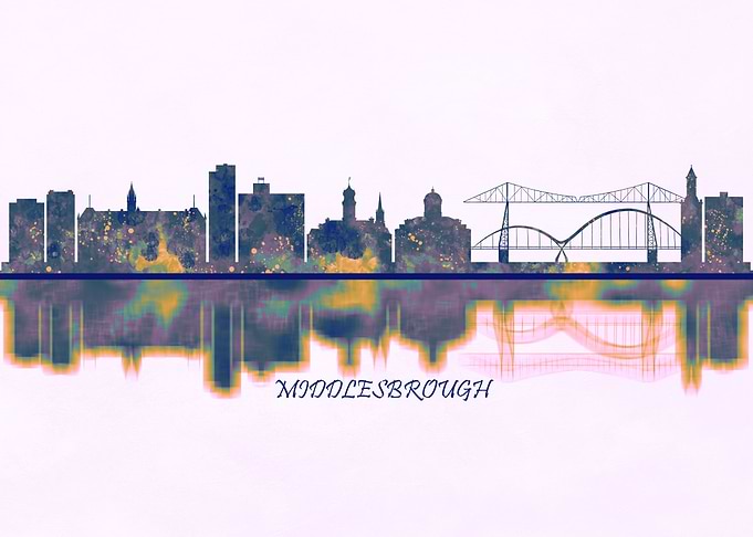 Middlesbrough Skyline