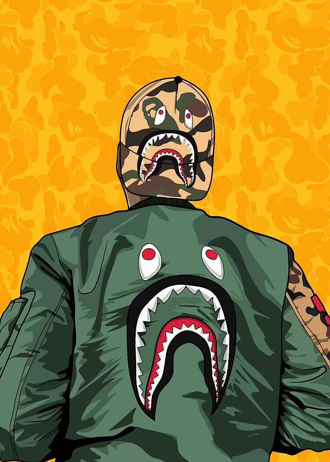 Bape Shark Hypebeast