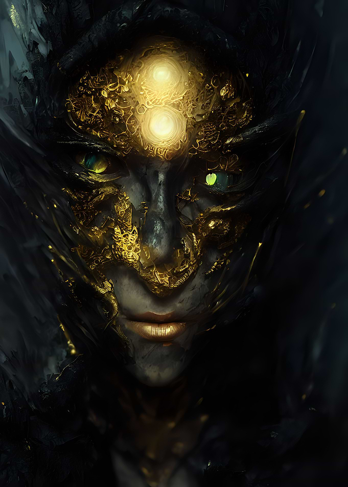 Demon girls face