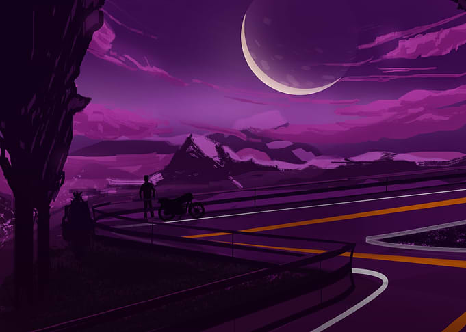 Man moon