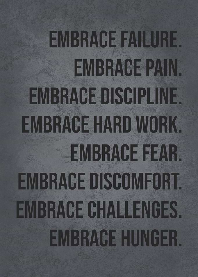 Embrace Failure