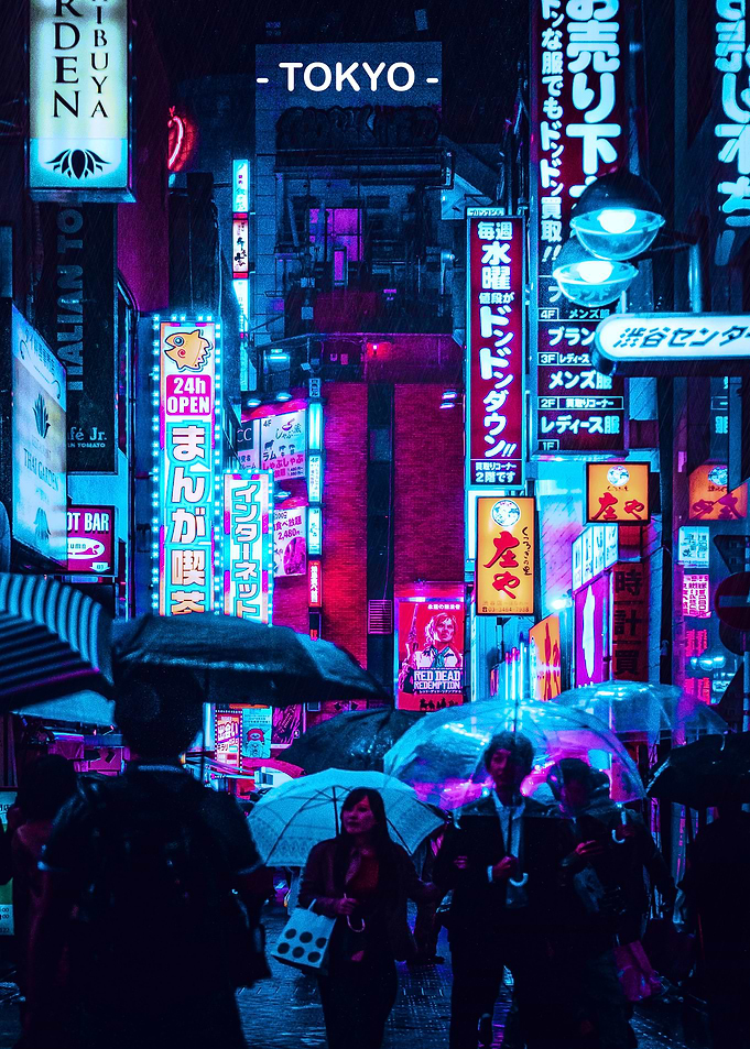 Tokyo Street Neon