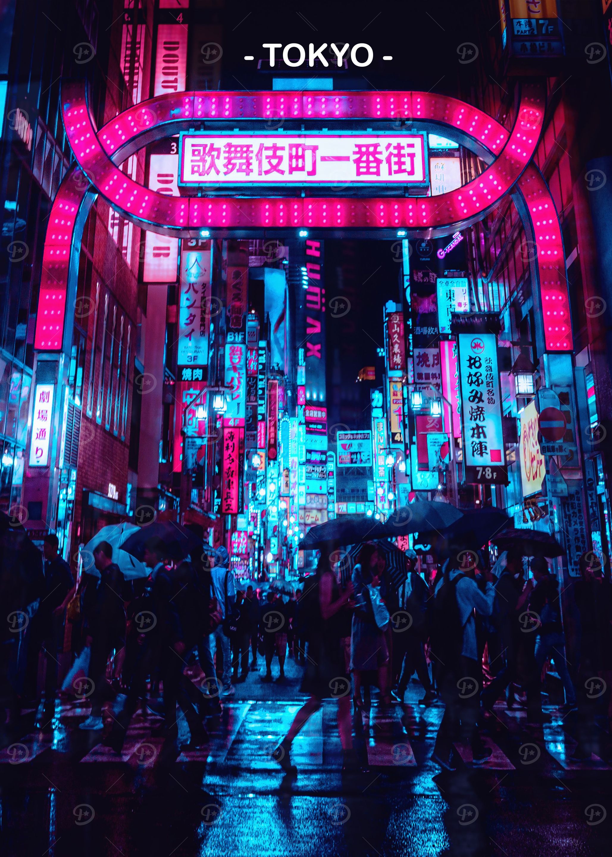 Tokyo Street Neon