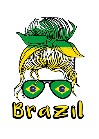Brazil Girl Soccer Brasil