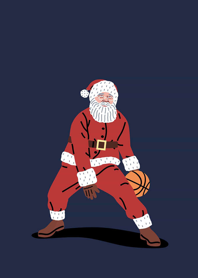 Balling Santa