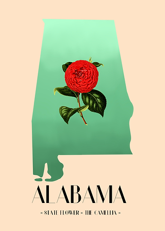 Alabama and State Flower