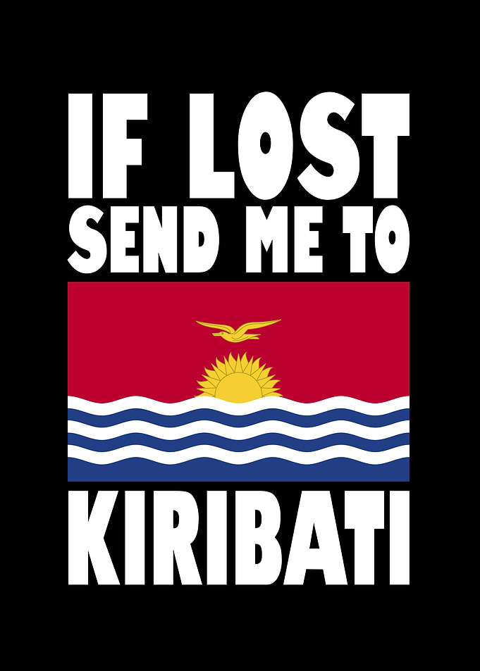 Kiribati Flag Saying