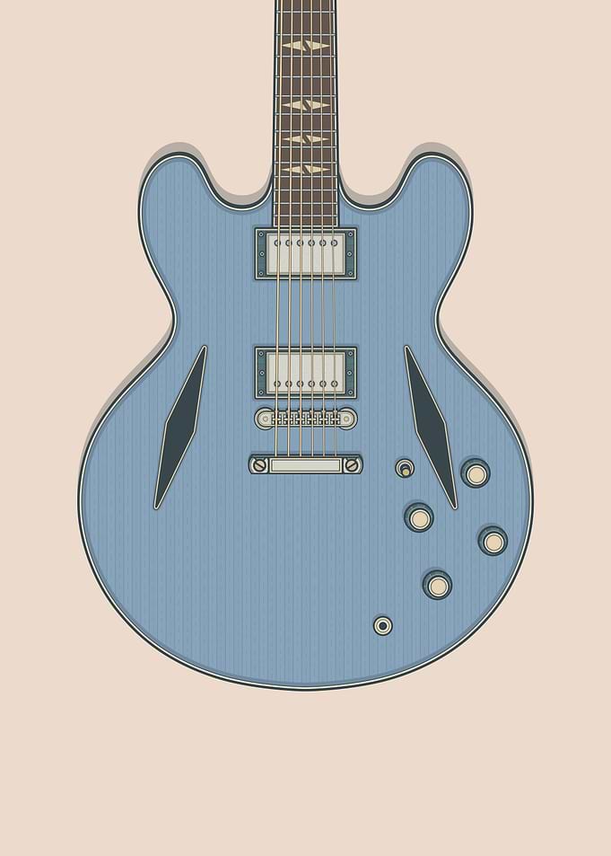 Dave G 335 Guitar