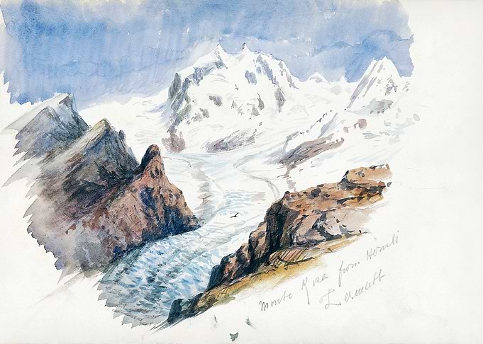 Monte Rosa from Hornli
