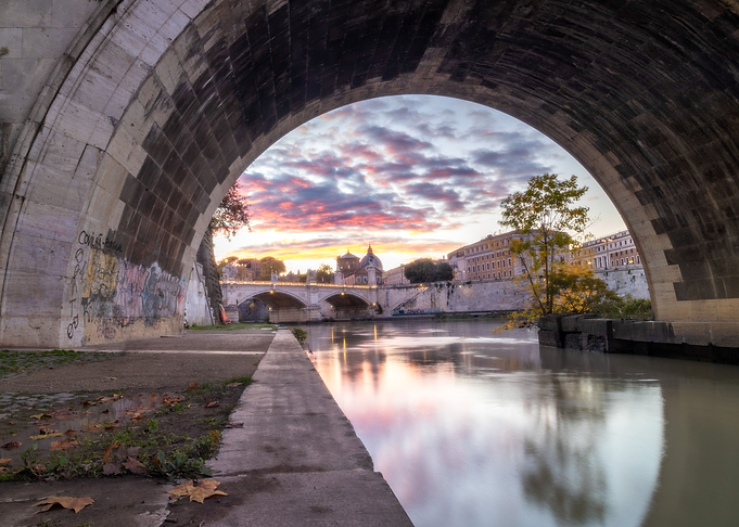 Under the Roman Bridge