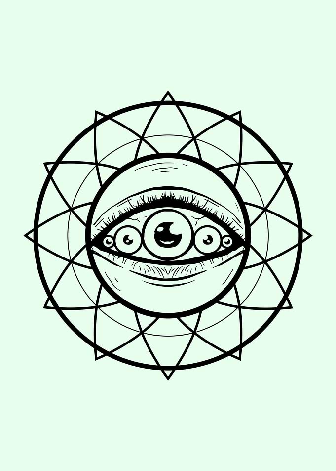 Bohemian Celestial Eye