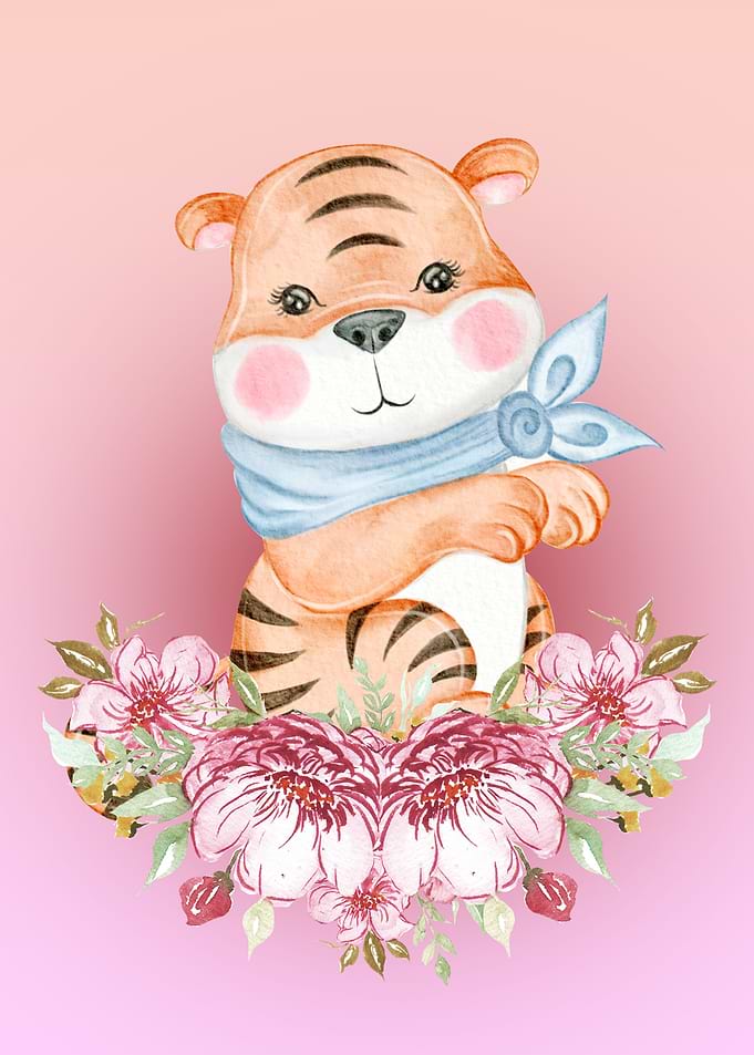 Baby tiger