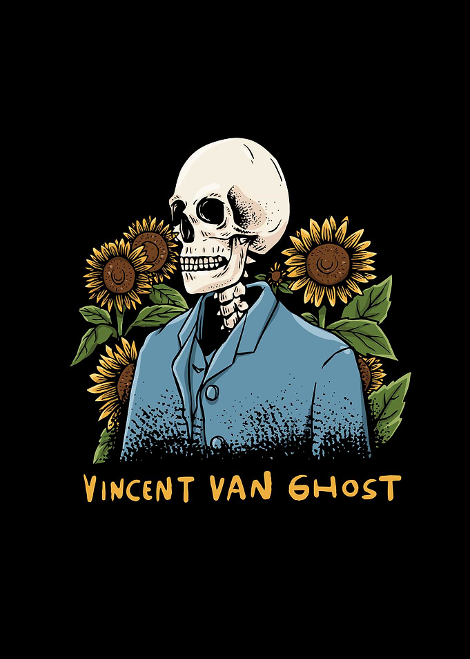 Artsy Van Gogh Sunflower
