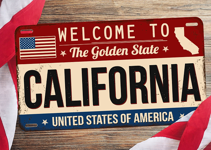 CALIFORNIA PLATES