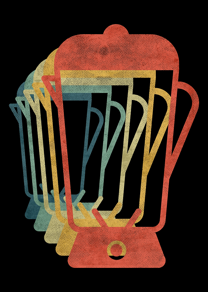 Blender Retro Vintage