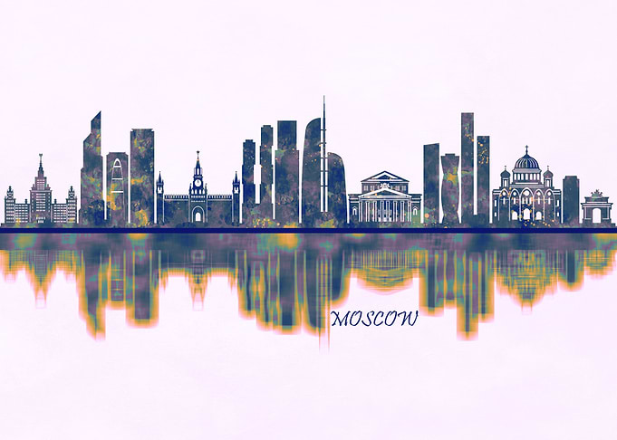 Moscow Skyline