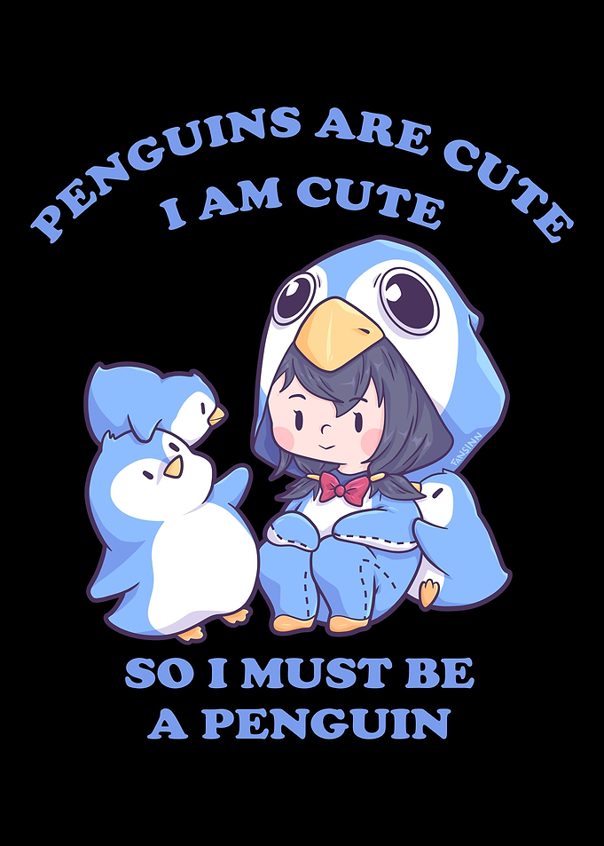 Penguin girl penguins are