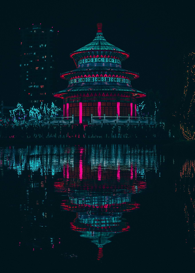 Tokyo Neon Temple