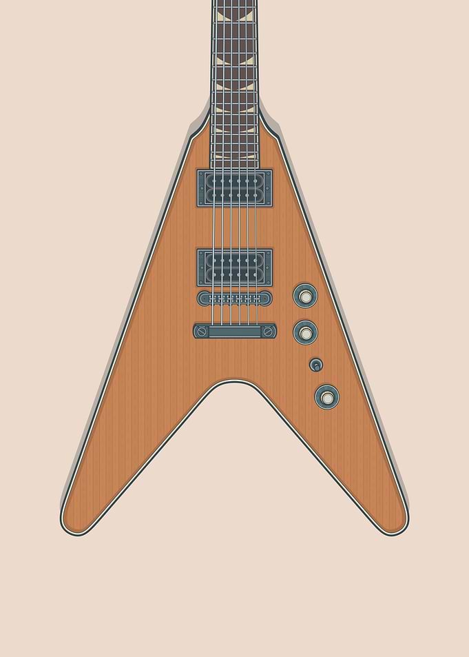 Dave M Signature V Guitar
