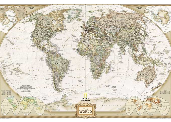 Vintage World Map
