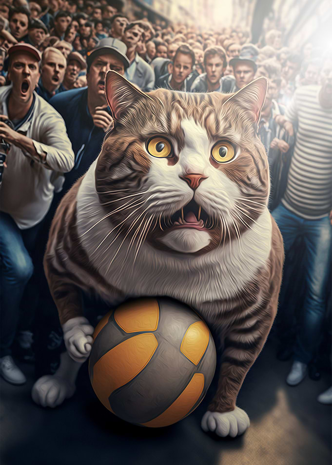 Funny Cat Shock