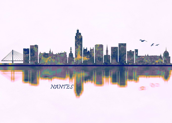 Nantes Skyline