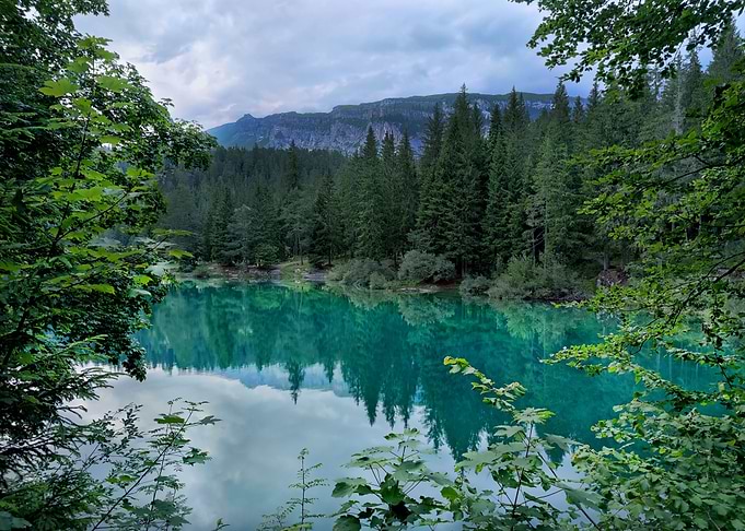 Mountain Lake Caumasee 2