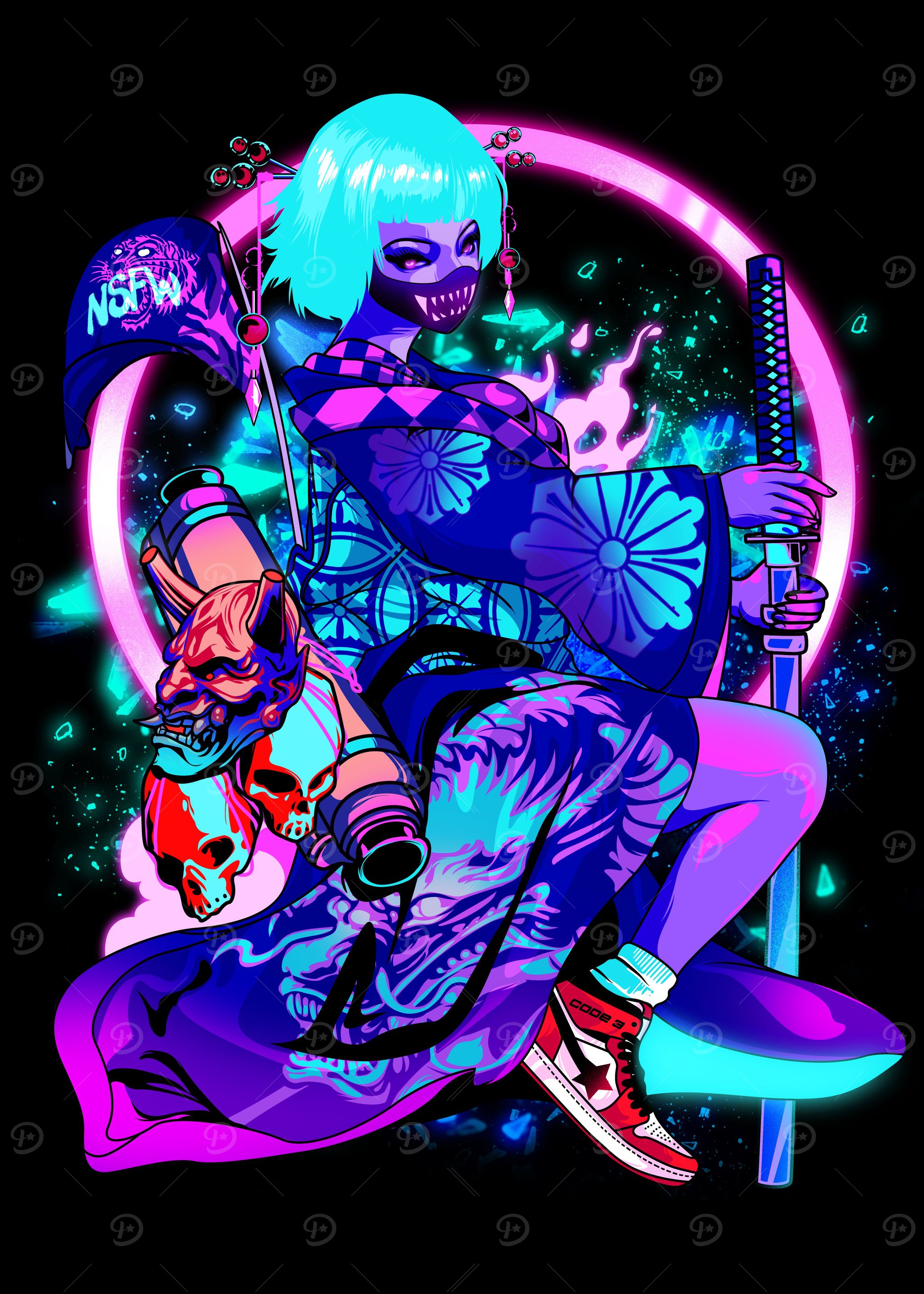 Neon Demon Geisha
