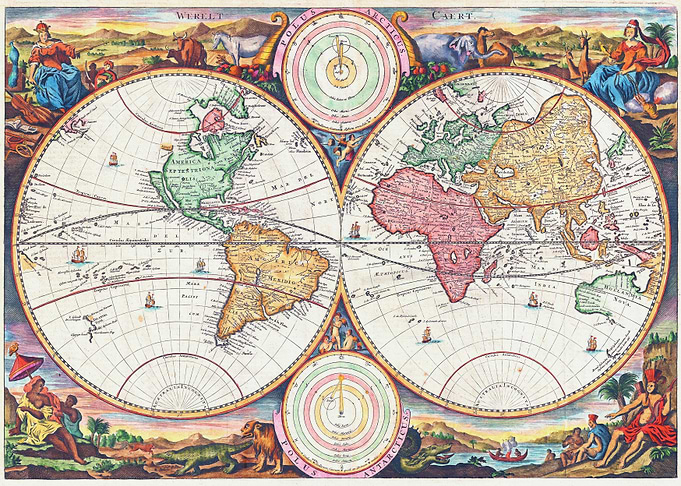 World in two Hemispheres