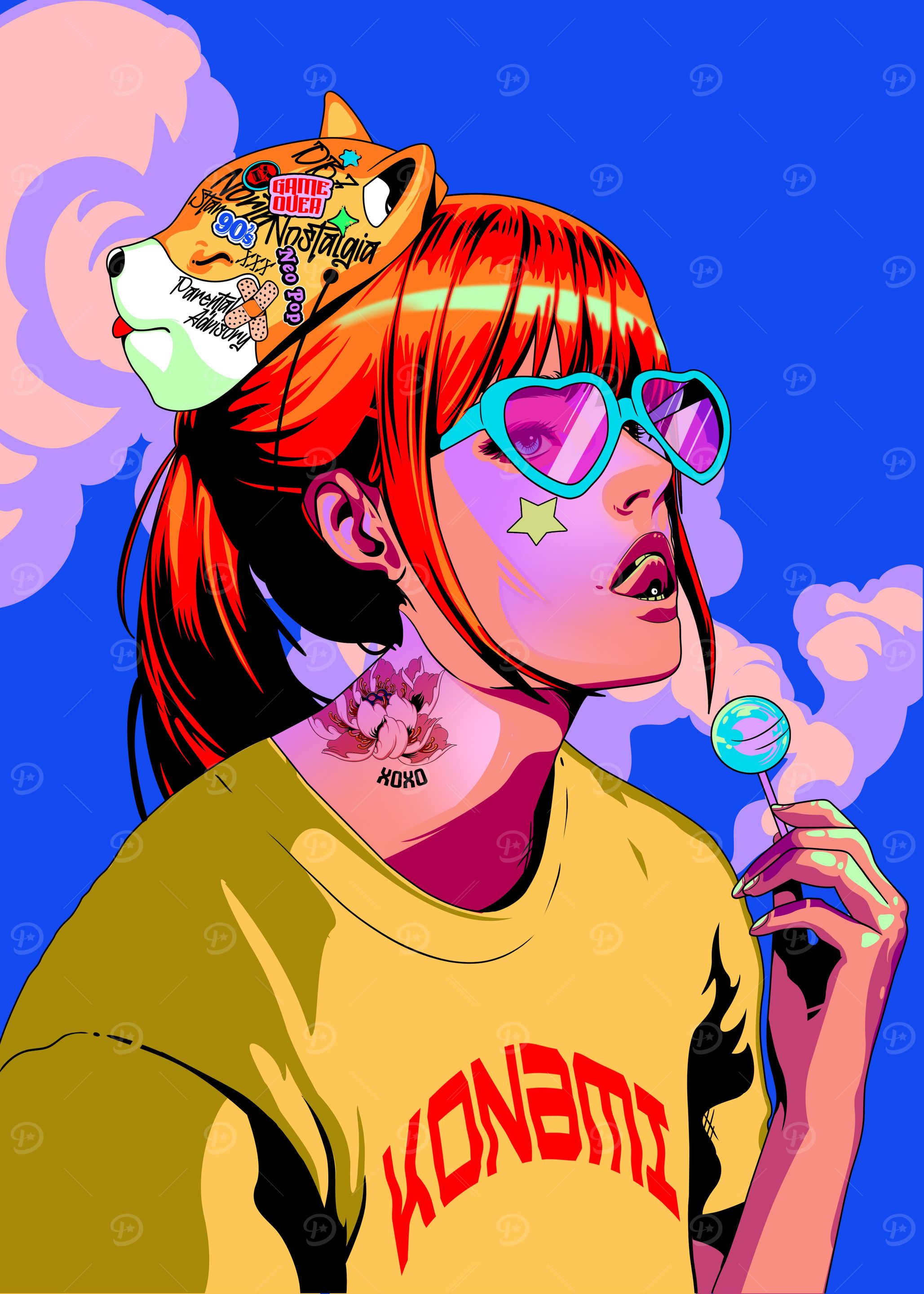 Pop Mask Girl