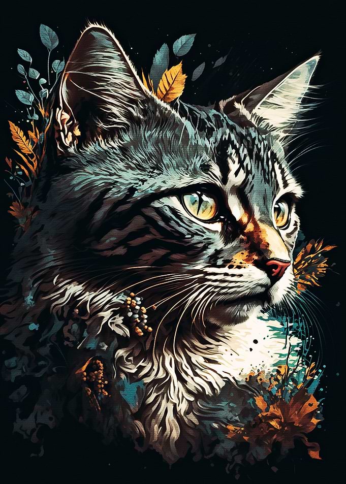 Contemporary Cat