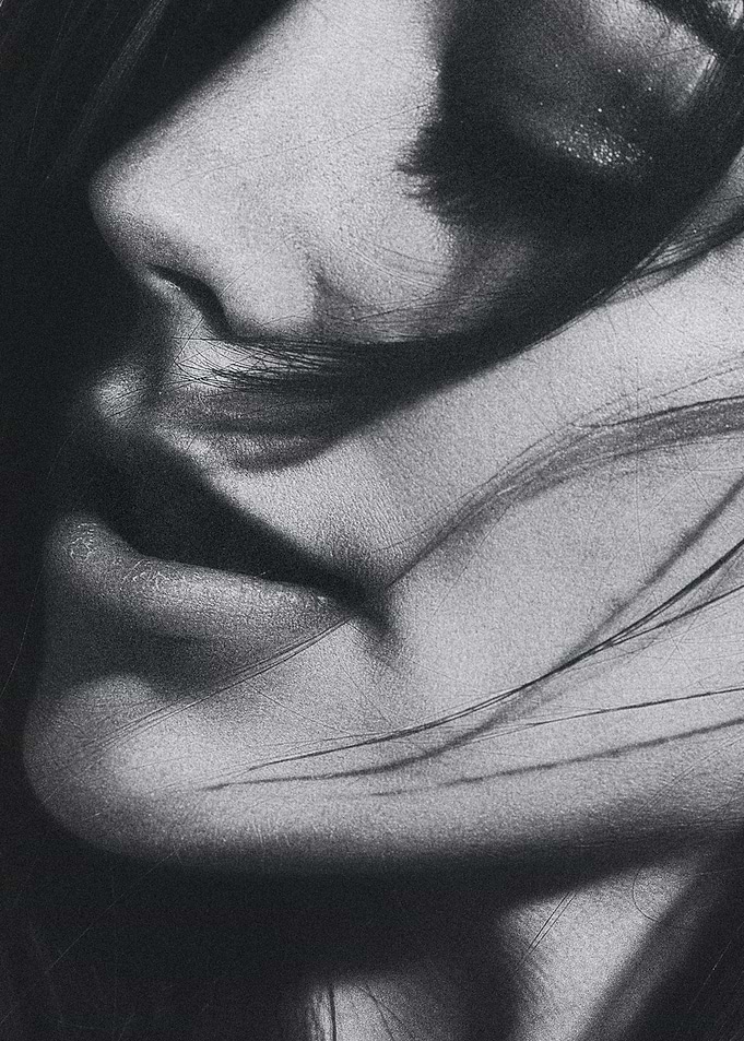 Close up Beautiful Face