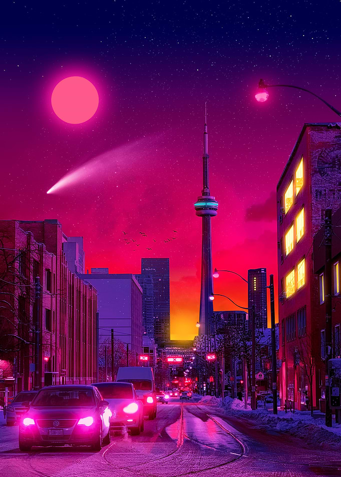 Neon city