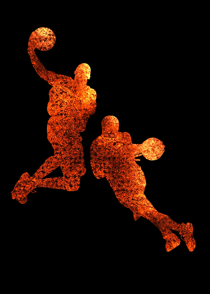 Basketball glitter