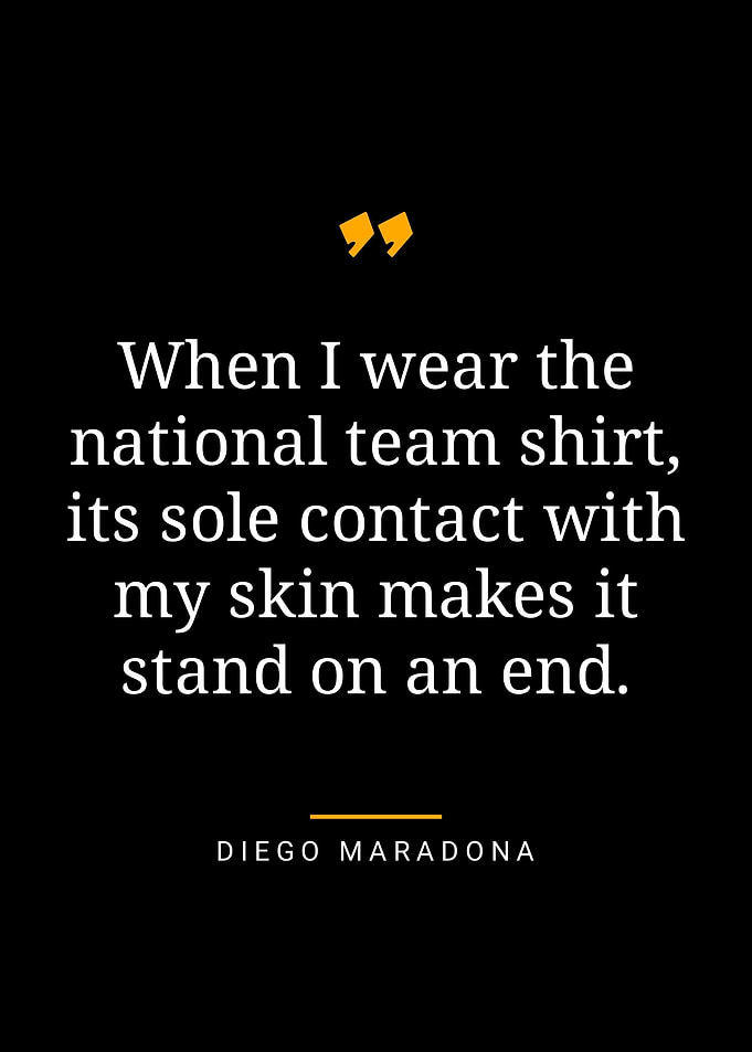 Diego Maradona quotes