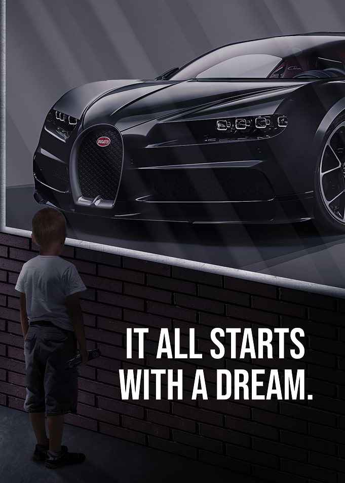 Starts With Dream Bugatti