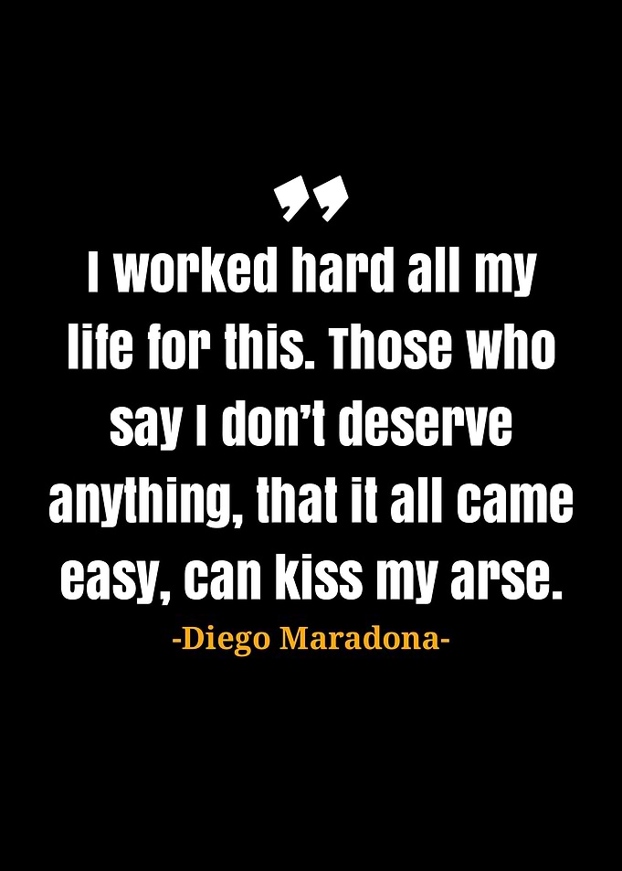 Diego Maradona quotes