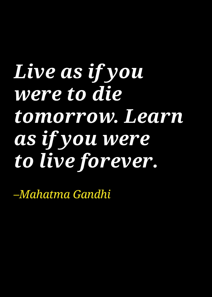 Mahatma Gandhi quote