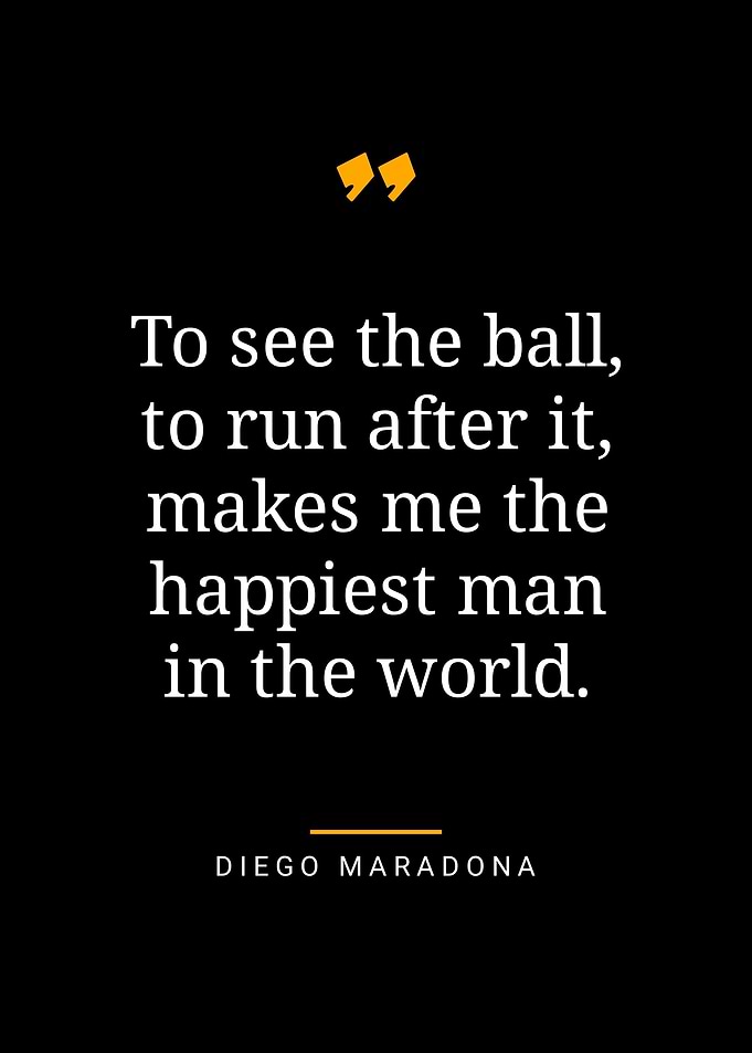 Diego Maradona quotes