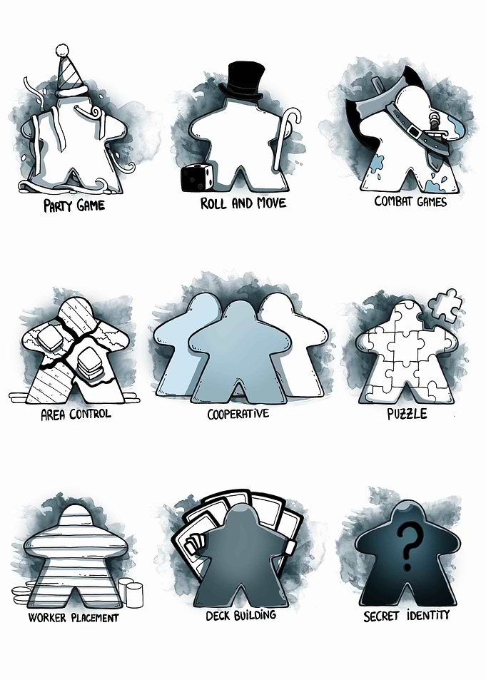 Meeple Sketch