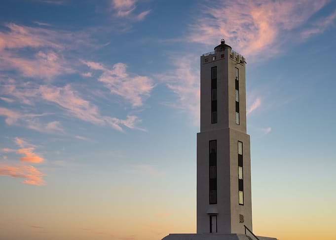 Lighthouse sunset