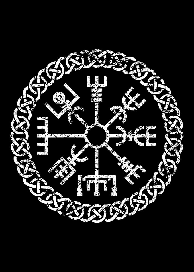 Viking Knotwork Vegvisir