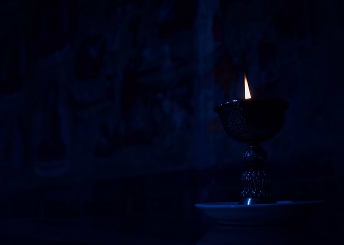 Monastery Candle
