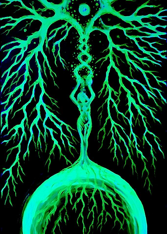 Goddess and treeof life