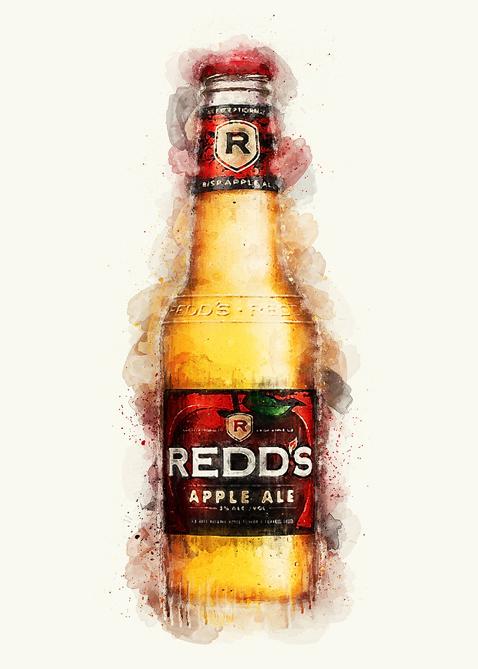 Vintage Beer Watercolor