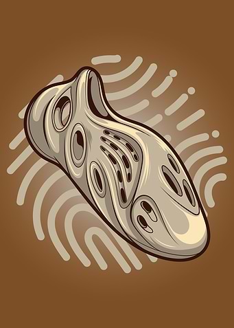 runner sneakerss art