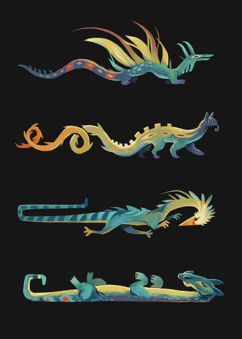 Four Dinosaurs