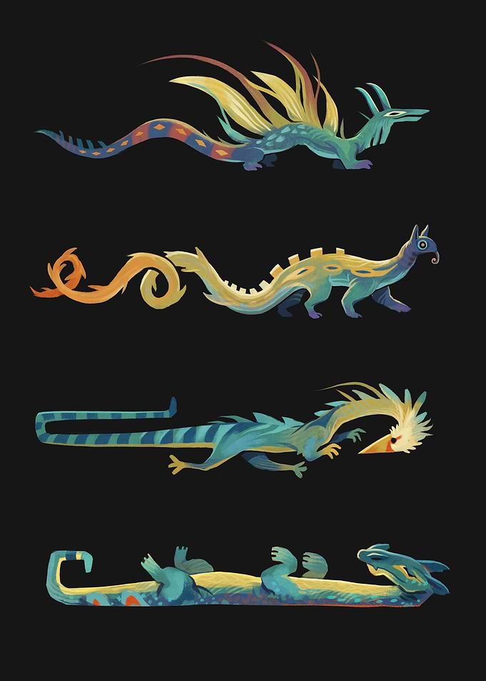 Four Dinosaurs