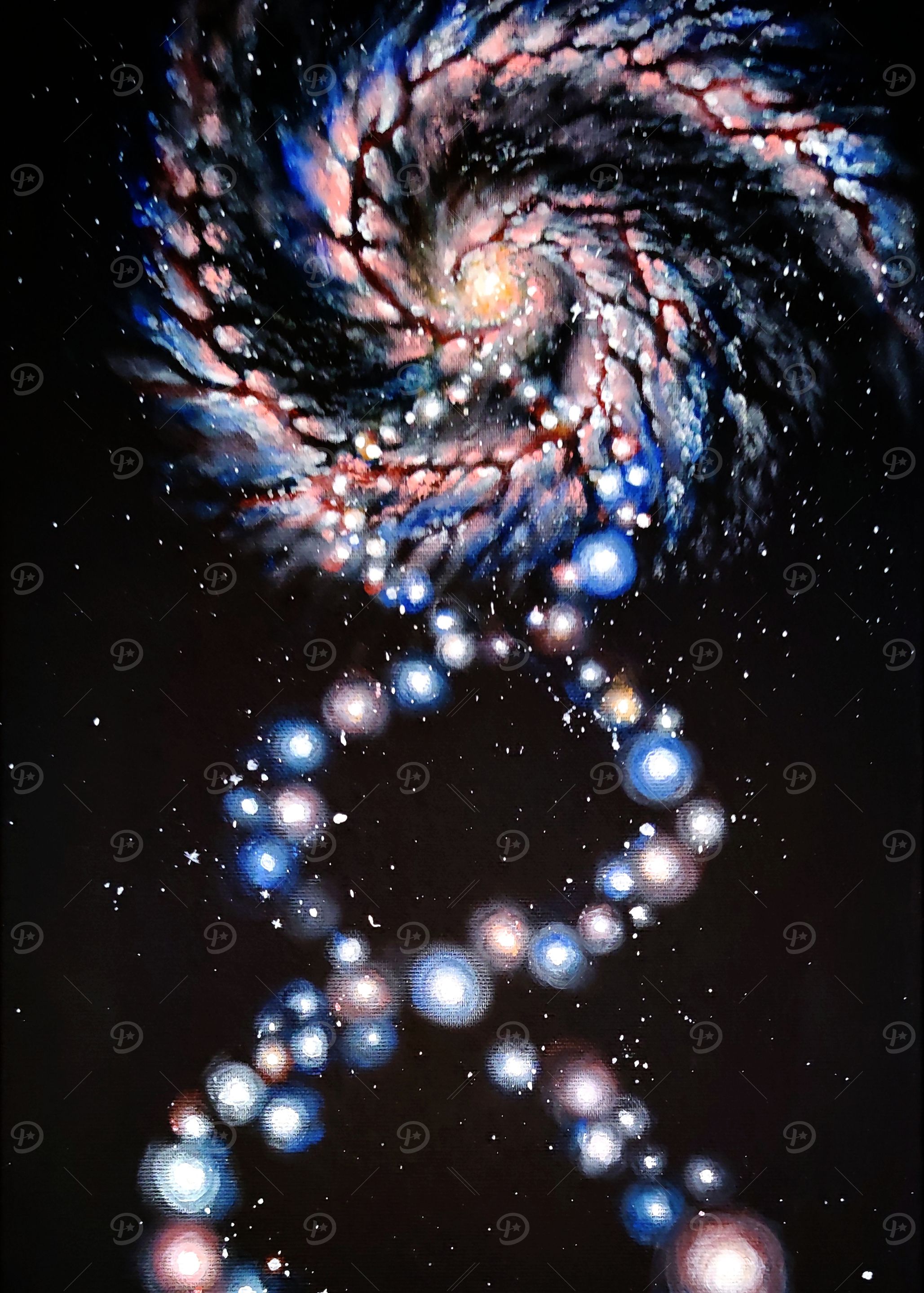 Cosmic spyral of life
