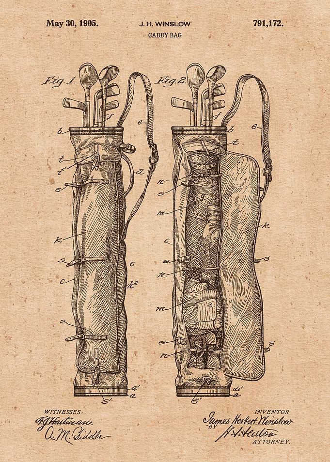 1905 Caddy Bag